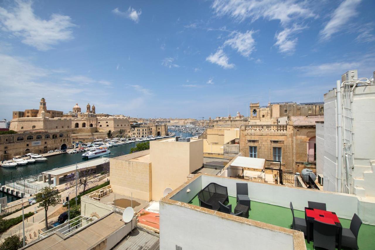 Traditional & Modern Maltese Townhouse - Rooftop Terrace And Sea Views, Close To Birgu Waterfront Cospicua Экстерьер фото